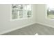 A bright bedroom with two windows at 1038 Dennis Ave, Orlando, FL 32807