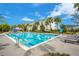 Community pool and lounge chairs provide a refreshing oasis for residents at 13864 Sachs Ave, Orlando, FL 32827