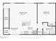 Floor plan displaying the layout of the garage apartment with dimensions of rooms and closets at 13875 Sachs Ave, Orlando, FL 32827