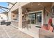 Covered patio features an outdoor kitchen with a built-in grill and bar seating at 1700 Leatherback Ln, St Cloud, FL 34771