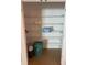 Pantry with ample metal shelving for organized storage of food and household items at 622 Samuel Pl, Davenport, FL 33837