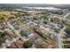 Aerial view of residential neighborhood showcasing various homes with mature trees and community layout at 2234 Rockwood Dr, Apopka, FL 32703