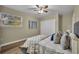 This is a spacious bedroom with a double door closet and a nice view from the window at 1416 E 20Th St, Sanford, FL 32771
