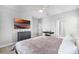 Spacious bedroom with ceiling fan, soft carpet, and modern decor at 1194 Spotted Sandpiper Loop, Winter Springs, FL 32708