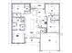 Detailed floor plan of the home, showcasing the layout of rooms and living spaces at 13566 Sw 43Rd Cir, Ocala, FL 34473