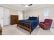 Bedroom with natural light, carpet and bed at 1581 Monica Joy Cir, Longwood, FL 32779