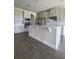 Modern kitchen with a kitchen island at 17792 Adrift Rd, Winter Garden, FL 34787