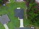 Birds eye view of a modern home featuring a large backyard and private driveway at 2252 Sw 168Th Loop, Ocala, FL 34473