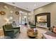 Open-concept living room with stylish furniture, modern decor, and plenty of natural light at 3214 Regal Crest Dr, Longwood, FL 32779