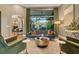 Cozy living room with stylish furniture, modern decor, and a view of the patio at 3214 Regal Crest Dr, Longwood, FL 32779