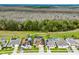 Neighborhood homes with a view of conservation land from above at 335 Prestwick Dr, Davenport, FL 33897