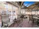Spacious covered patio perfect for outdoor dining and entertaining, with views of the pool at 3358 Fernlake Pl, Longwood, FL 32779