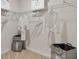 Walk in closet space with built in shelving for optimized storage at 33601 Seattle Slew Dr, Sorrento, FL 32776