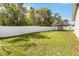 Spacious backyard features a shed and a full fence at 8508 Alveron Ave # 1, Orlando, FL 32817