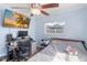 Bedroom featuring desk, bed, and a flat screen TV at 8508 Alveron Ave # 1, Orlando, FL 32817
