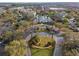 Aerial view of the community featuring lush landscaping and buildings at 8929 Legacy Ct # 106, Kissimmee, FL 34747