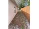 Side yard featuring a wood fence at 424 Crabtree Ave, Orlando, FL 32835