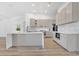 Bright kitchen with a large island, modern cabinets, stainless steel appliances, and an open layout at 11706 Regal Ridge Ln, Clermont, FL 34711