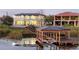 Scenic backyard featuring a new dock, lake views, and private walkway to the lake at 14544 Avenue Of The Rushes, Winter Garden, FL 34787