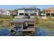 Waterfront home with a private dock, offering direct lake access at 14544 Avenue Of The Rushes, Winter Garden, FL 34787