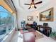 Functional office space with a large window, desk and comfortable seating at 254 Sylvan Blvd, Winter Park, FL 32789