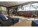 Screened-in patio with outdoor jacuzzi at 3623 S Saint Lucie Dr, Casselberry, FL 32707