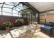 Relaxing screened-in patio with jacuzzi, perfect for enjoying the outdoors at 3623 S Saint Lucie Dr, Casselberry, FL 32707