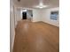 The open concept living area provides great flow between the rooms and has hardwood floors at 636 Coke Ave, Winter Garden, FL 34787