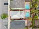 An aerial view showcases the home's proximity to a private pool and hot tub at 8086 Knee Deep Rd, Kissimmee, FL 34747