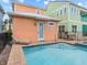 Inviting private pool area with lounge chair, perfect for relaxing and enjoying the outdoors at 8086 Knee Deep Rd, Kissimmee, FL 34747