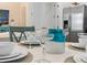 Close up on table setting at 8086 Knee Deep Rd, Kissimmee, FL 34747