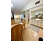 Open dining area with a wet bar, seamlessly flowing into the living space at 9 Escondido Cir # 88, Altamonte Springs, FL 32701