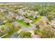 Community aerial view highlighting the neighborhood's location and tree-lined streets at 1145 Lake Rogers Cir, Oviedo, FL 32765