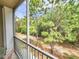 Balcony with view of trees and nature at 13037 Mulberry Park Drive Dr # 529, Orlando, FL 32821