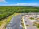 Scenic aerial shot of modern townhomes, lush greenery, and convenient parking at 2573 Reading Trl, Kissimmee, FL 34746