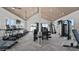 Bright gym featuring modern exercise equipment, high ceilings, and large windows at 2977 Howley Aly, St Cloud, FL 34771