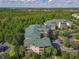 Sprawling aerial shot showcasing lush community surroundings, buildings, and ample parking at 3050 Pirates Retreat Ct # 207, Kissimmee, FL 34747