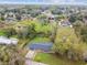 Aerial view of home in a neighborhood with lush backyard, mature trees, and peaceful surroundings at 1126 Turner Ln, Altamonte Springs, FL 32714