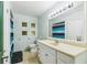This bathroom features a large mirror and a tiled floor at 1126 Turner Ln, Altamonte Springs, FL 32714
