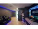 View of the spacious game/theater room equipped with surround sound at 13413 Hopkinton Ct, Windermere, FL 34786