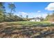 View of the home's large backyard with green grass and surrounding trees at 15163 Sw 29Th Terrace Rd, Ocala, FL 34473