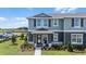 Charming two-story home with a well-manicured lawn and welcoming front porch at 2688 Gouda Dr, Apopka, FL 32703