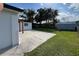 Large storage shed located in the backyard at 2818 Geoffrey Dr, Orlando, FL 32826