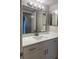 Bathroom featuring a modern vanity with a mirror and modern lighting at 314 Cherokee Ct # A, Altamonte Springs, FL 32701
