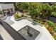 An elegant water feature enhances the peaceful ambiance of the community outdoor area at 530 E Central Blvd # 303, Orlando, FL 32801