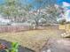 Large backyard offering plenty of space for recreation at 1510 Live Oak St, New Smyrna Beach, FL 32168