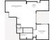 Floorplan depicting the layout of the main floor, including the kitchen, bathrooms and primary bedroom at 2570 Chatham Cir, Kissimmee, FL 34746