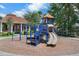 Community playground area with slides and climbing structures for outdoor fun at 4038 Hunters Park Ln, Orlando, FL 32837