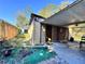 Exterior view of backyard showing a storage shed at 7002 Rose Ave, Orlando, FL 32810