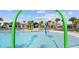 Bright, fun splashpad for at the community pool at 9834 Introduction Way, Orlando, FL 32832